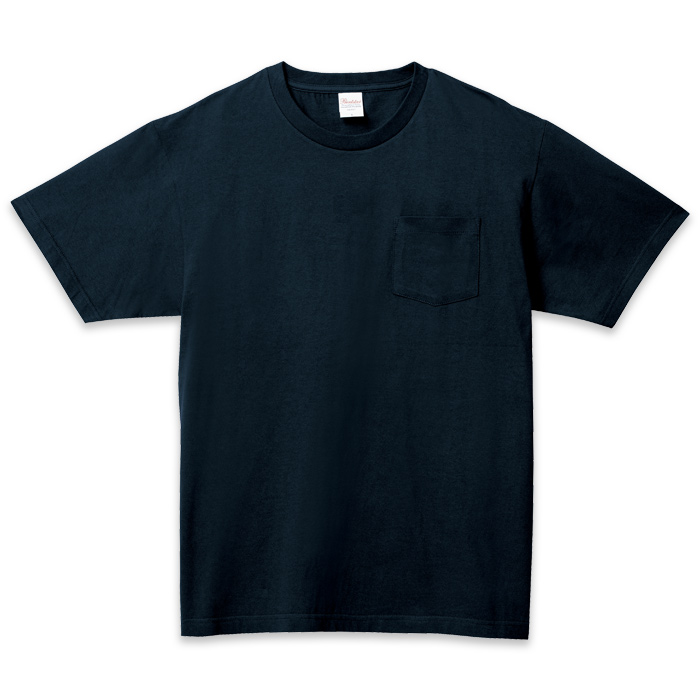 綿100%厚手5.6オンス ポケット付 半袖Tシャツ　色画像