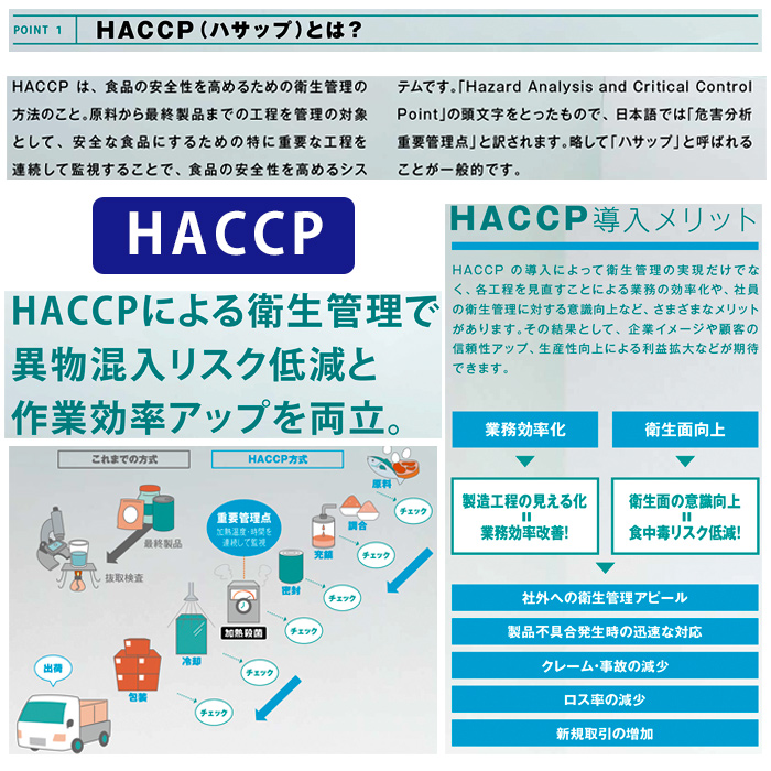 しっかり衛生管理ができる　ポロシャツ