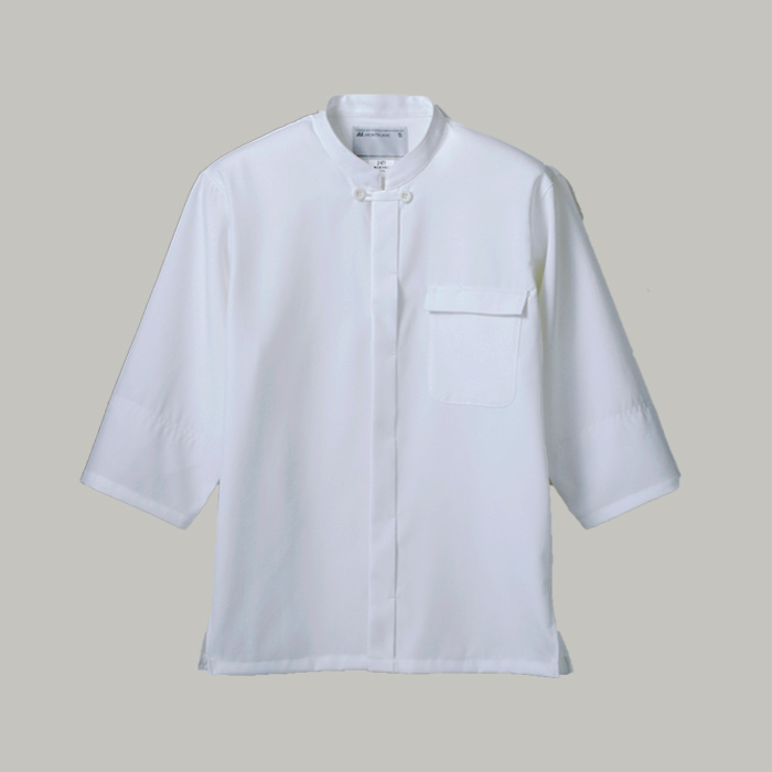 チャイナ服をおしゃれにアレンジした調理コート