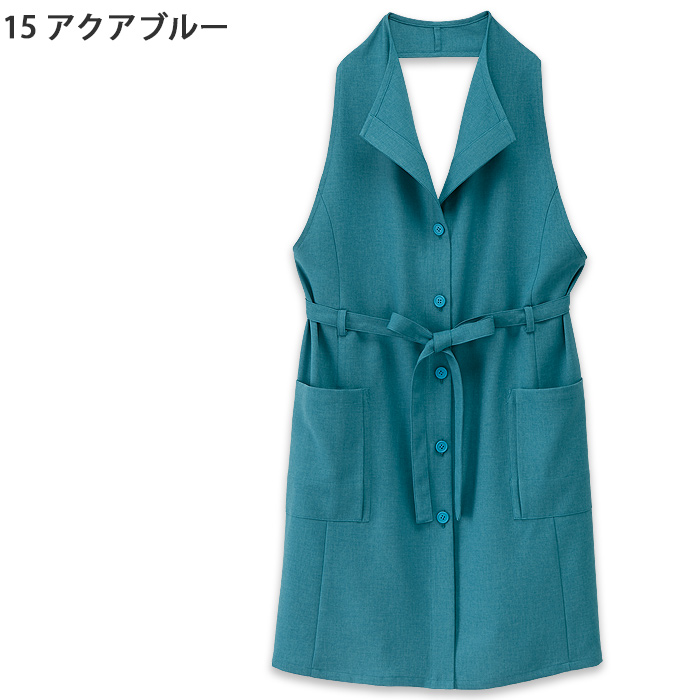 エプロンドレス[4色]女性用　ファッション感覚でおしゃれ　色