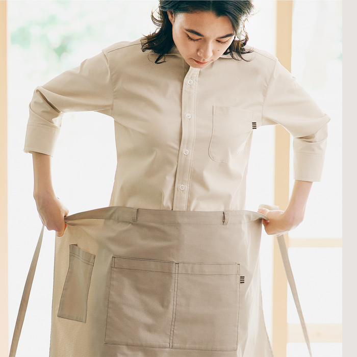 軽量でストレッチ性◎キレイめデニム調　詳細画像