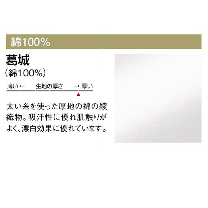 カツラギ綿　長袖
