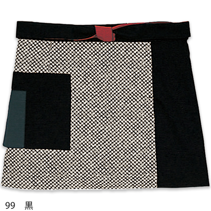 前掛け　流連　33cm　色画像