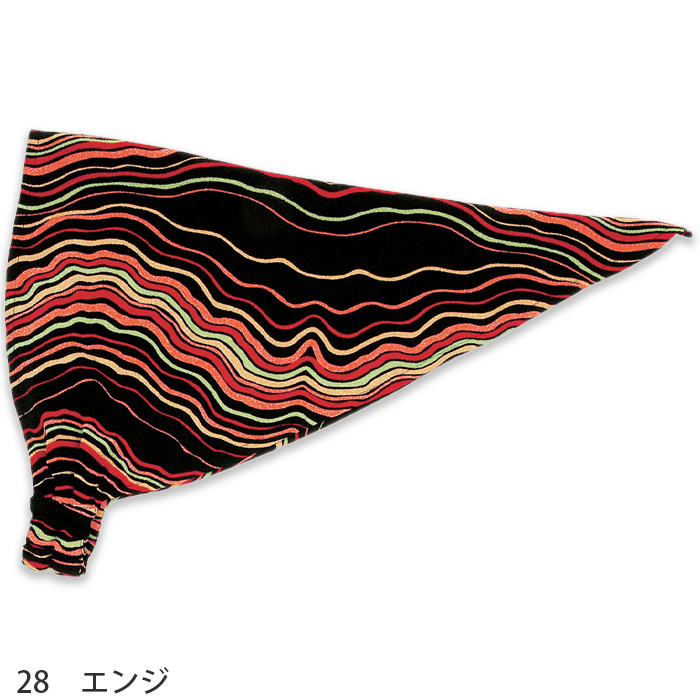 バンダナ　和　なみなみ柄　色画像