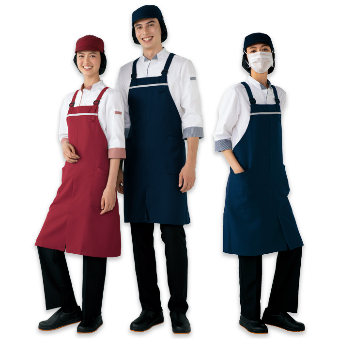 HACCP　エプロン　モデル