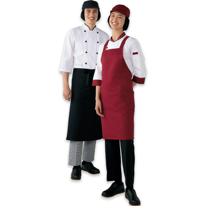 HACCP　エプロン　モデル