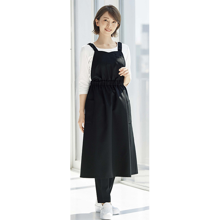 美容医療・サロン・クリニック制服　飲食　事務　販売　エプロンドレス　マタニティ 　62058モデル