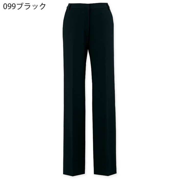 【飲食店販売店制服】レディースストレートパンツ【女性用5~23号】軽量・タテにもヨコにも伸びるストレッチ　色