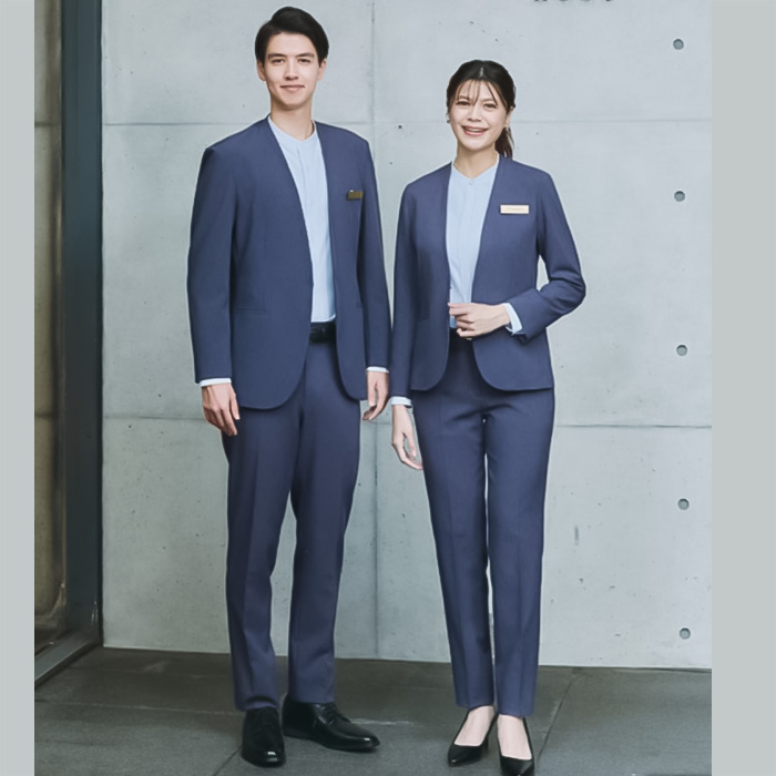 【飲食店販売店制服】レディーステーパードパンツ【女性用5~23号】軽量・タテにもヨコにも伸びるストレッチ　スペック