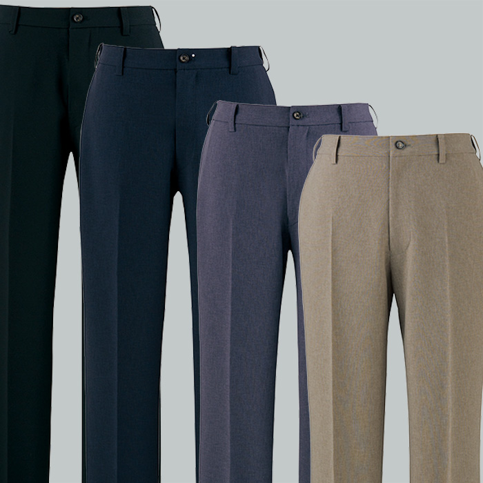 【飲食店販売店制服】メンズパンツ【男性用S~5L】軽量・タテにもヨコにも伸びるストレッチ　スペック