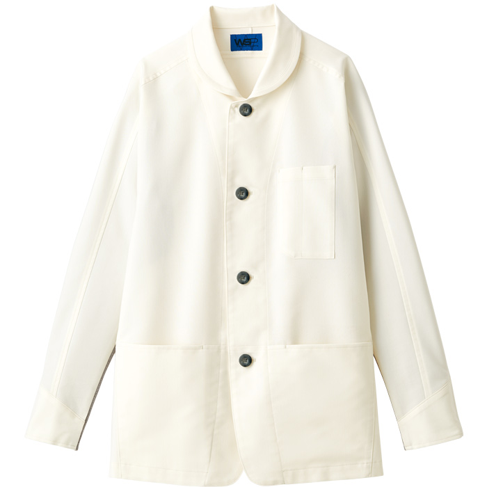 【清掃クリーニング制服】長袖スモックジャケット3色　ストレッチ、消臭加工、吸汗速乾【男女兼用】　商品説明