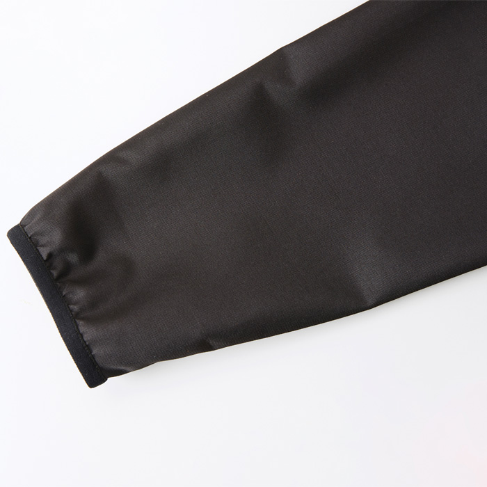 裏地なしウインドブレーカー(男女兼用) ポリ100％ マイクロリップストップ　スペック