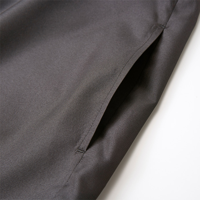 裏地なしウインドブレーカー(男女兼用) ポリ100％ マイクロリップストップ　スペック