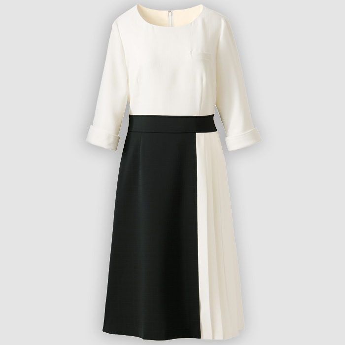 モノトーン　アシンメトリーワンピース 女性用