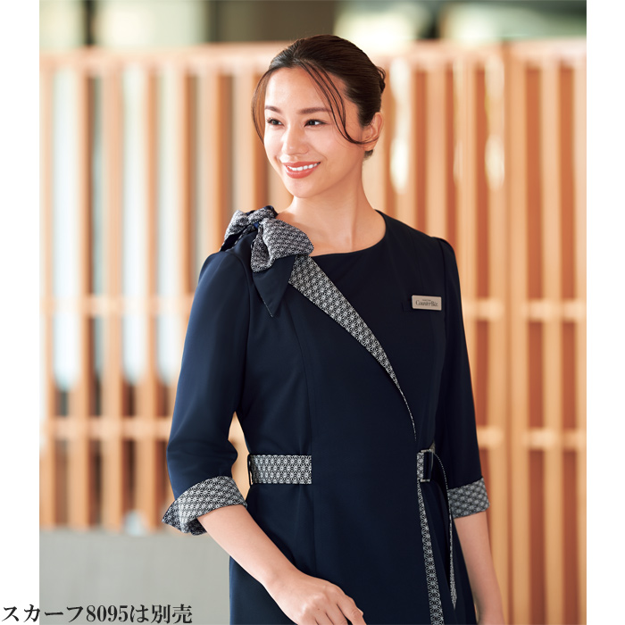 ”和こころ”おもてなしワンピース　和服のようなデザイン モデル
