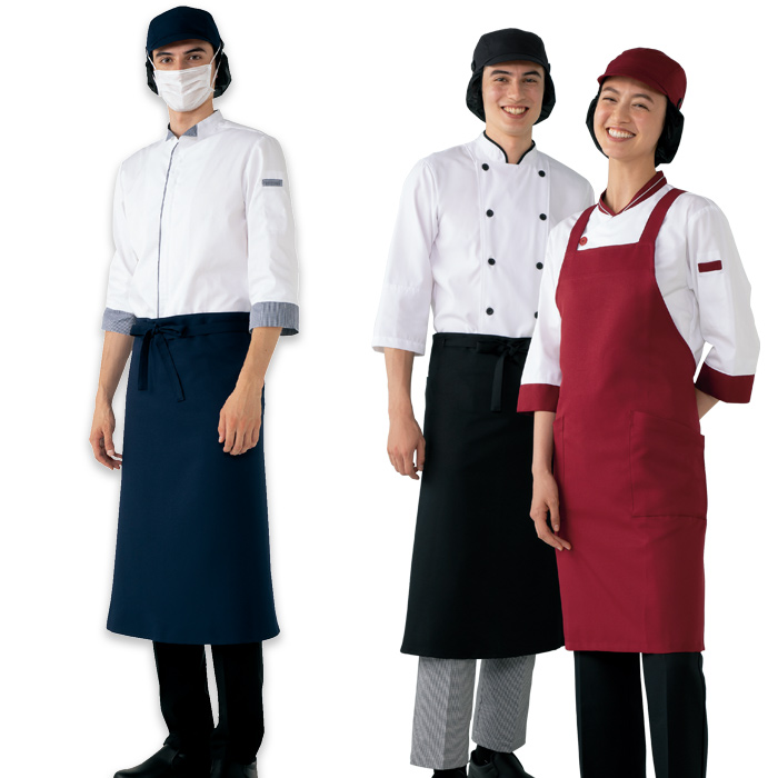 HACCP　エプロン　モデル