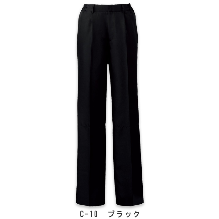HACCP対応、裾ネットで体毛落下防止! 脇ゴムパンツ 色画像