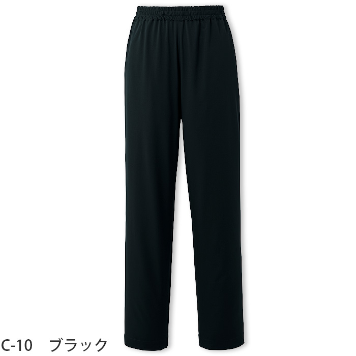 イージーパンツ　ウエストゴム・ヒモ入り　ストレッチタフタ　AS8903　【男女兼用】　カラー