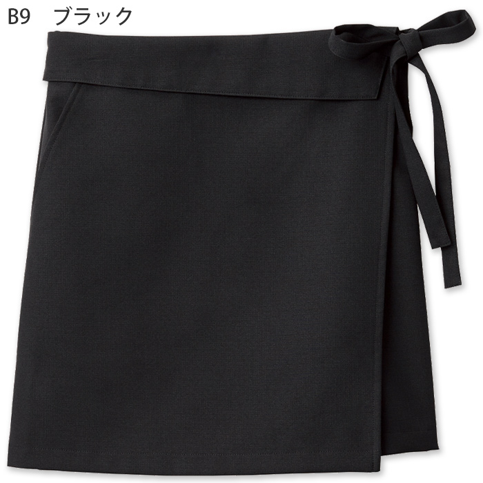 前掛【兼用】4色　バックル仕様で簡単装着　防脱色加工　色