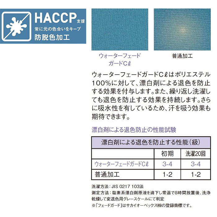 前掛【兼用】4色　バックル仕様で簡単装着　防脱色加工　スペック
