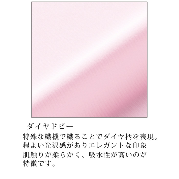 長袖ブラウス【女性用】光沢感がありエレガントな印象　嬉しい透け防止あり ダイヤドビー　詳細