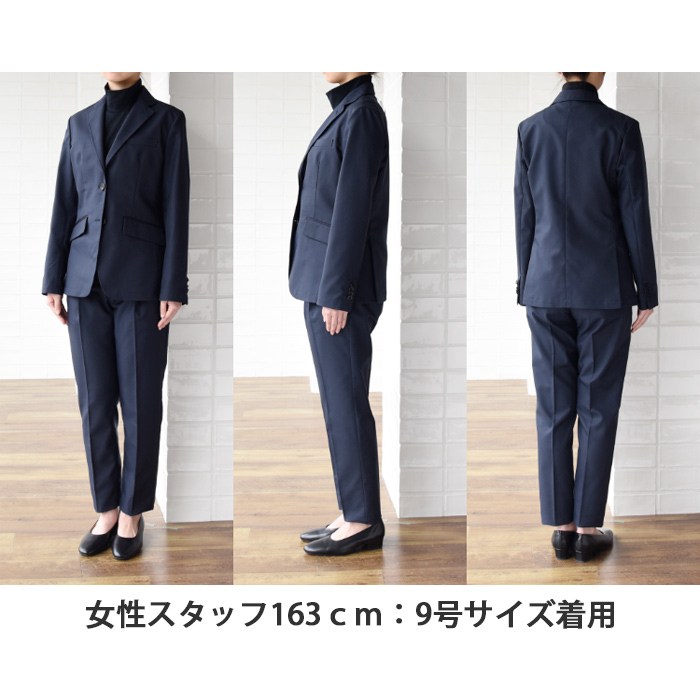カジュアルと品格のちょうどいいバランス　ツイルジャケット【4色】女性用　詳細画像