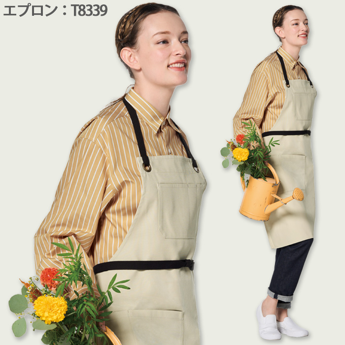 ストライプ柄 長袖 レギュラーカラーシャツ4色【男女兼用】オーバーシルエット　スペック