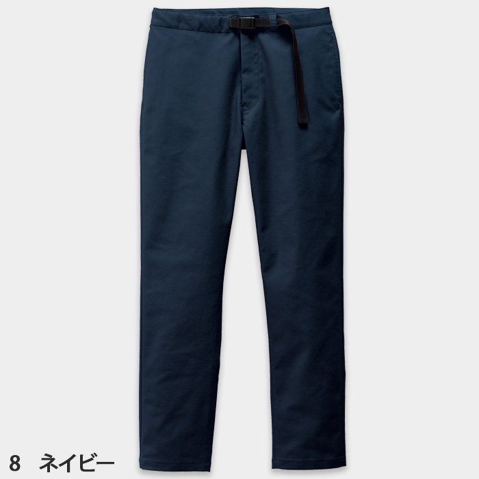 大きく180度開脚でどんな動きもOK　ストレッチチノパンツ3色【兼用】　色画像