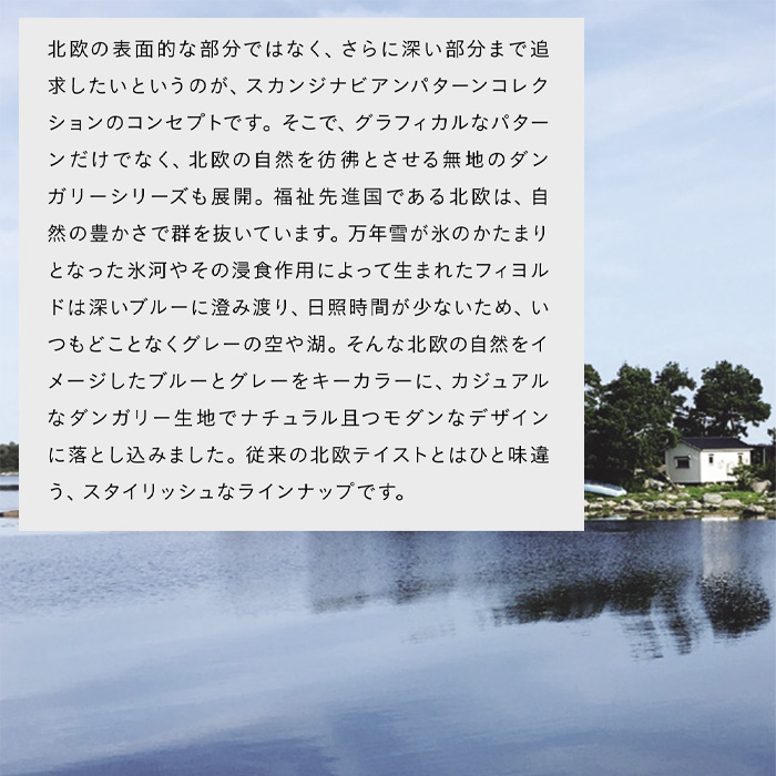 ダンガリーエプロンスカンジナビアン