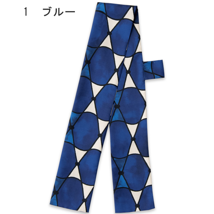 きちんと形が作れる　モダン柄ループ付きタイ【3色】　色画像