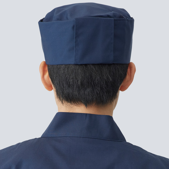 【飲食店販売店制服】マジックテープ式 和帽子3色【兼用】日本製 サイズ調整ラクラク ピッタリフィット モデル