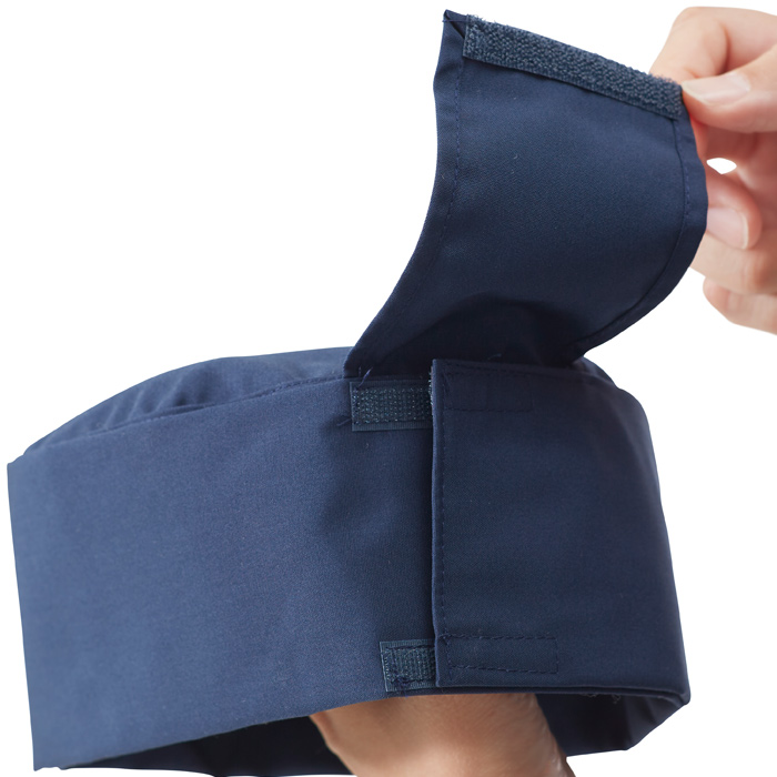 【飲食店販売店制服】マジックテープ式 和帽子3色【兼用】日本製 サイズ調整ラクラク ピッタリフィット スペック