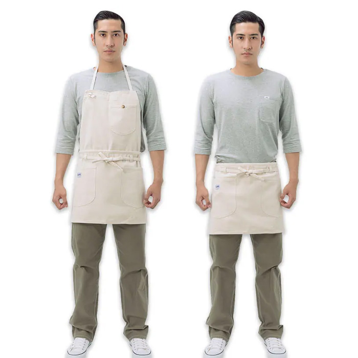 Lee workwear2WAYエプロン　2023年新色　ライトネイビー　ミディアムネイビー　ストレッチデニム　LCK79006-3　詳細画像