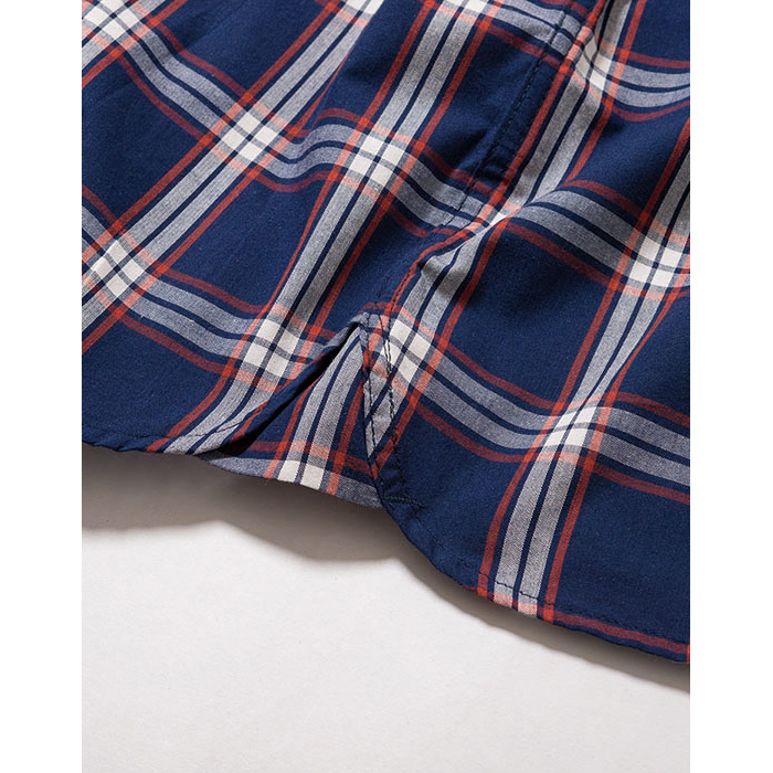 Lee workwear ウェスタンチェックシャツ詳細画像