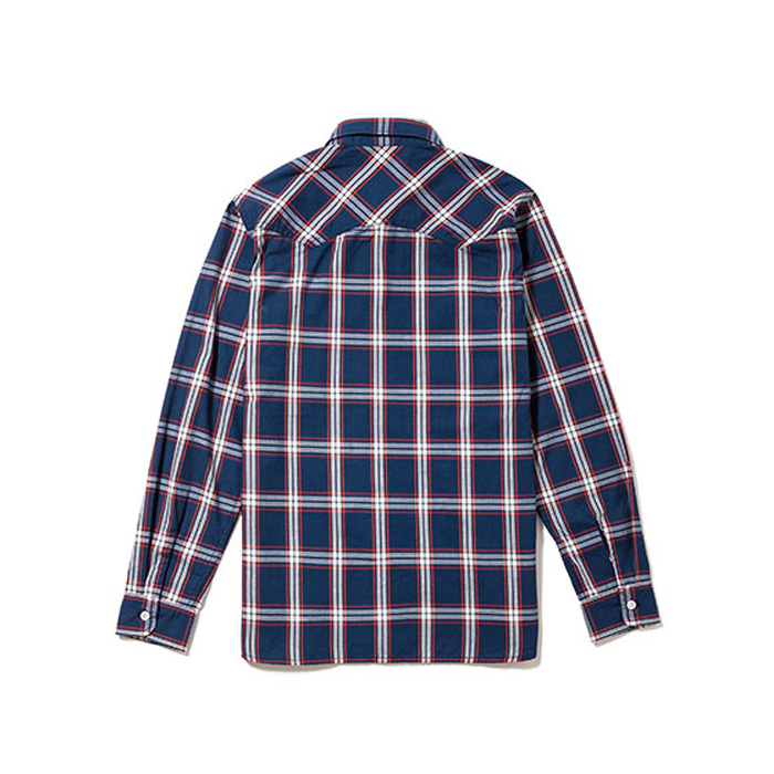 Lee workwear ウェスタンチェックシャツ詳細画像