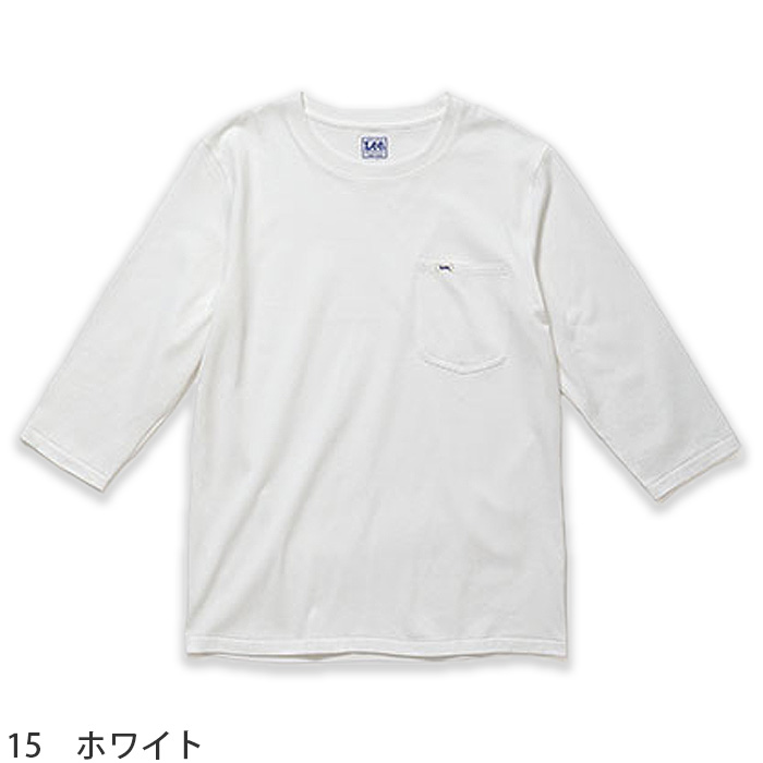 Lee workwear Tシャツ　七分袖色画像