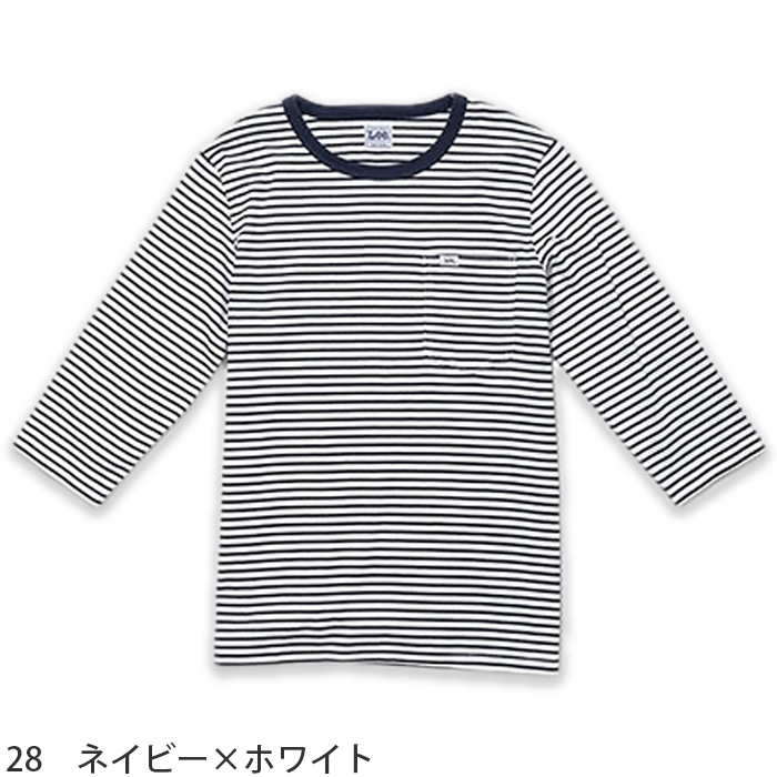 Lee workwear Tシャツ　七分袖色画像