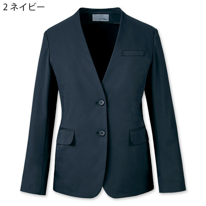サステナブルノーカラージャケット【女性用】　超軽量・きゅうくつ感ゼロ　色
