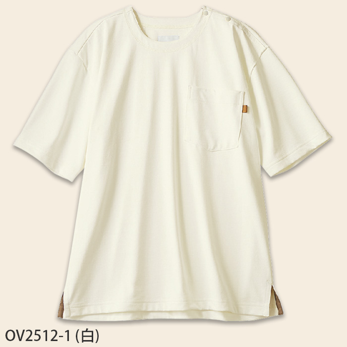 【ワイドTシャツ　半袖<p class=