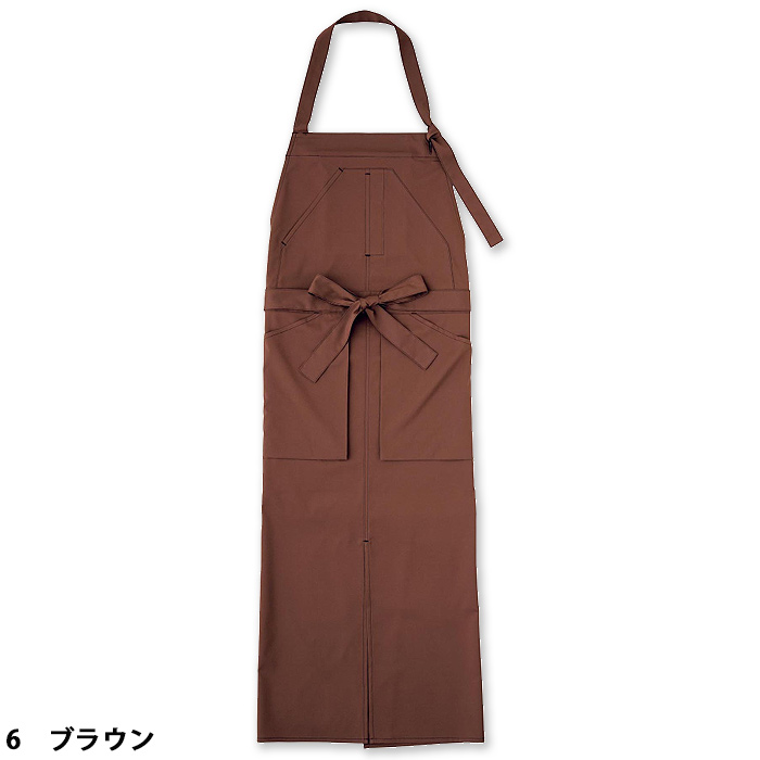 HAKUÏ　　折り畳み収納可能。薄くて軽い　首掛けエプロン2色【兼用】　色画像