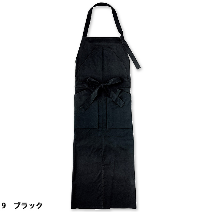 HAKUÏ　　折り畳み収納可能。薄くて軽い　首掛けエプロン2色【兼用】　色画像