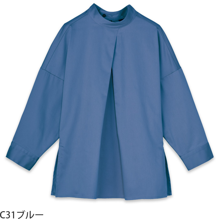 【飲食店販売店制服】 ARBE REWINDバックオープンシャツ　【4色】女性用　ストレッチ・抗菌防臭　色