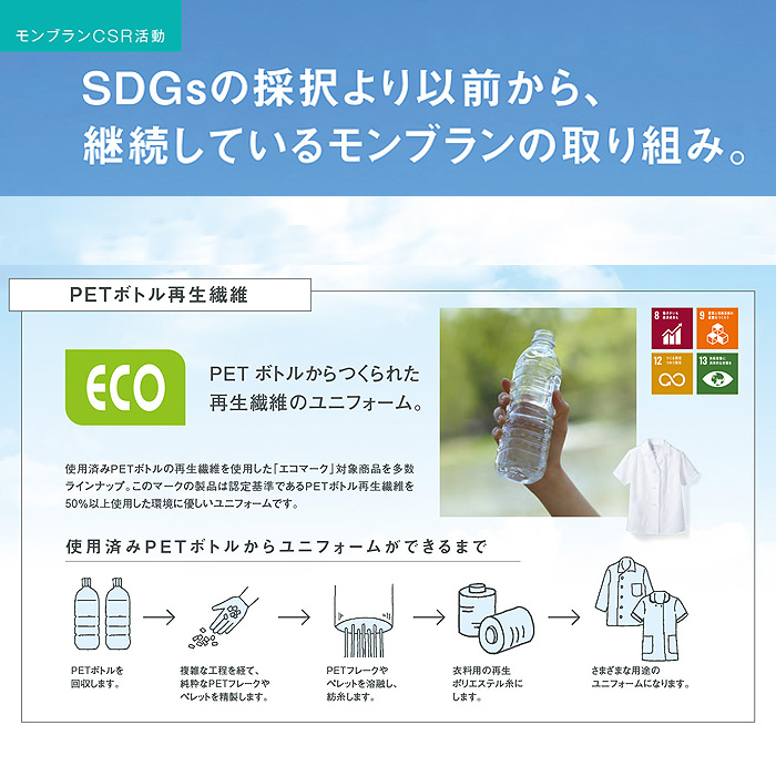 2Wayエプロン　兼用　ミディアム丈　　スペック