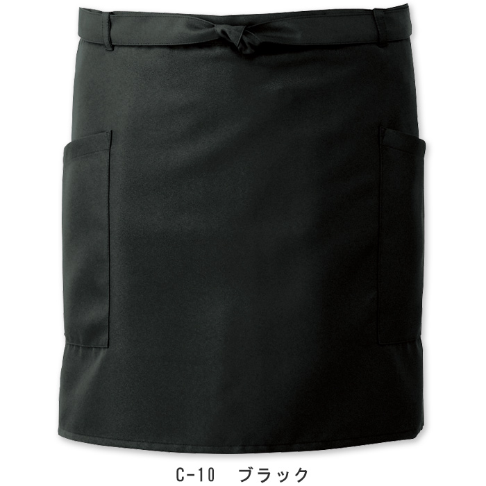 ジャブジャブ洗濯してもキレイな色 エプロン【5色】 色画像