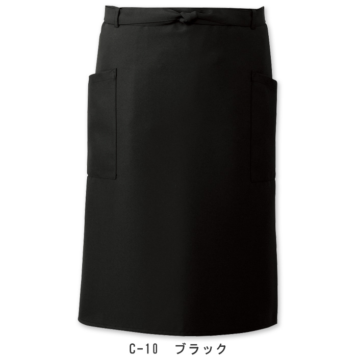 ジャブジャブ洗濯してもキレイな色　エプロン【5色】　色画像