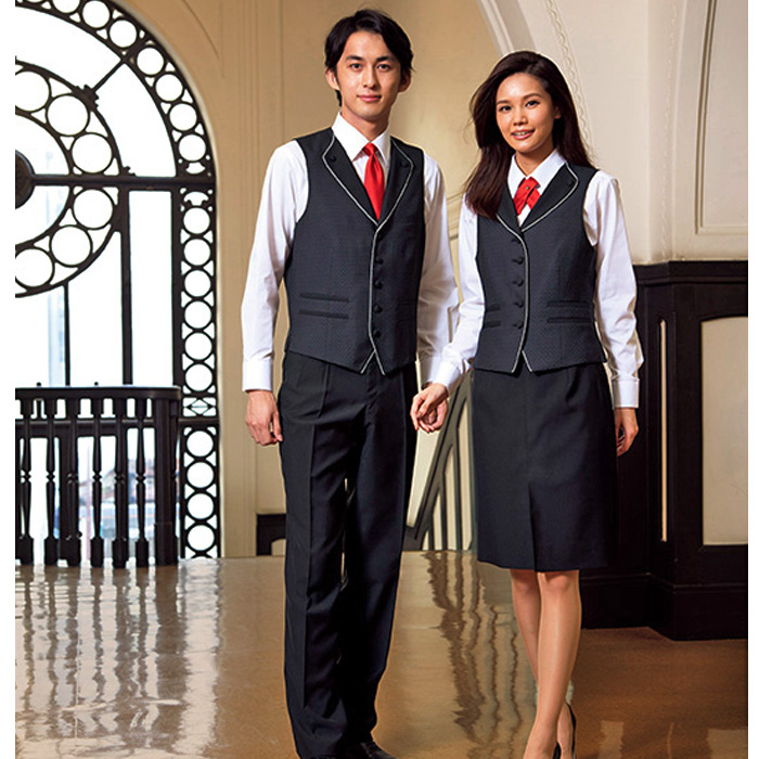 飲食店・サービス制服 　高級接客レディース(ブラック)　商品詳細スペック