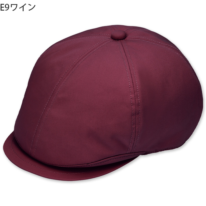 毛髪落下防止ネット付　ハンチング帽【10色】撥水、軽くて丈夫な綿混素材　色