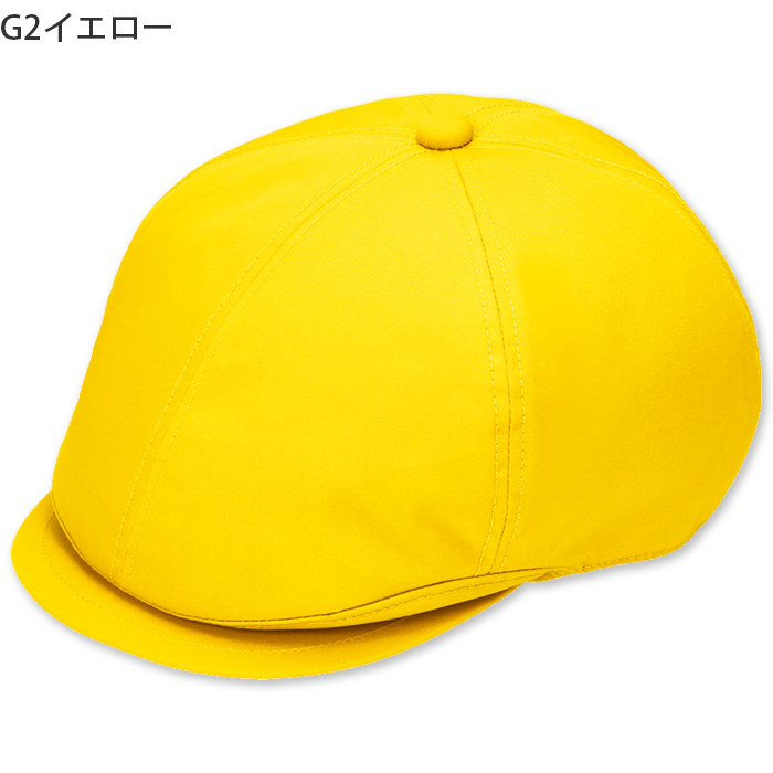 毛髪落下防止ネット付　ハンチング帽【10色】撥水、軽くて丈夫な綿混素材　色