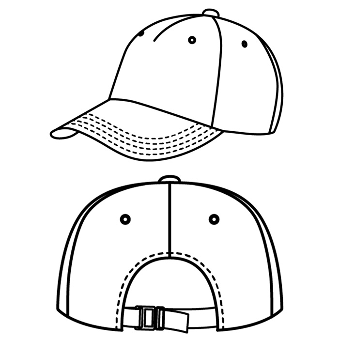 前面にロゴが入れやすい　キャップ【10色】撥水、軽くて丈夫な綿混素材　スペック