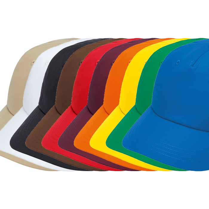 前面にロゴが入れやすい　キャップ【10色】撥水、軽くて丈夫な綿混素材　スペック